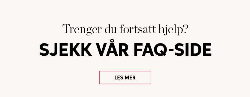 Sjekk vår FAQ-side