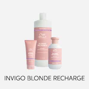 INVIGO Blonde Recharge professional care line by Wella