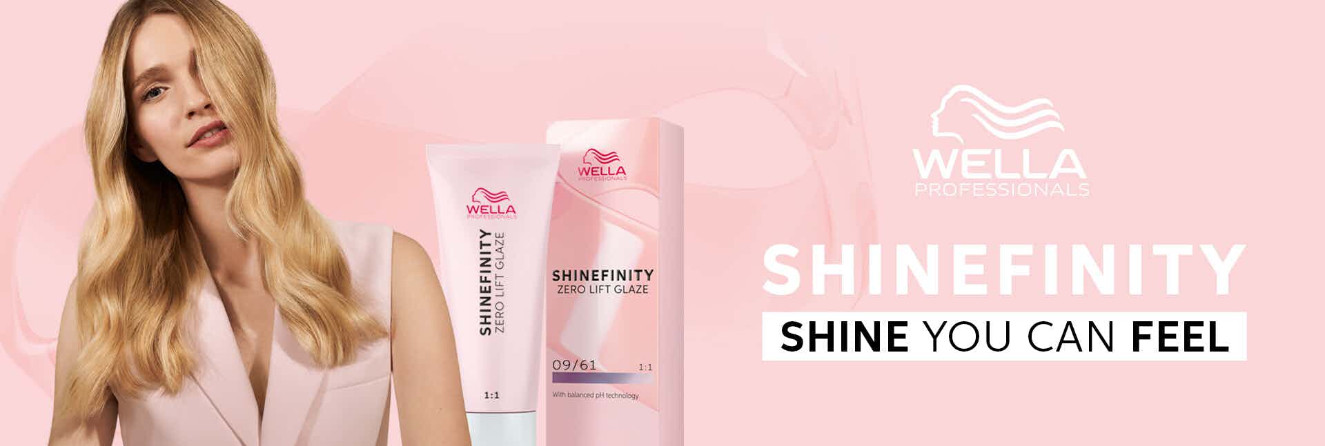 Shinefinity: Long-lasting color glaze with ZERO lift and ZERO damage, staying true-to-tone even on porous hair